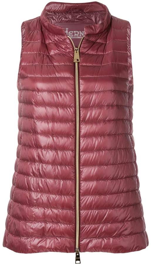 padded gilet