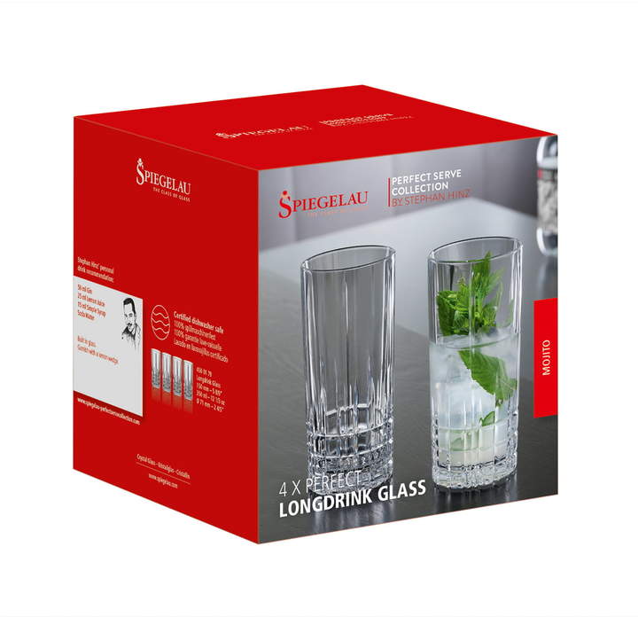 Spiegelau - Perfect Serve Longdrink Glas (4er-Set)
