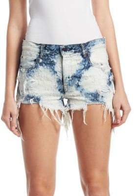 Bleached Tie Dye Shorts