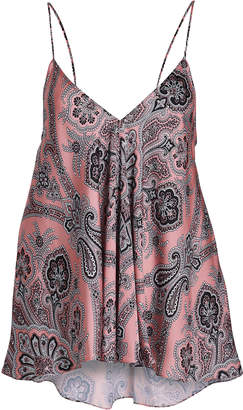 Caroline Constas Paisley Silk Camisole