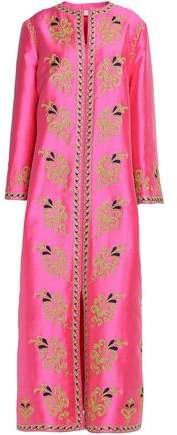 Embroidered Silk And Cotton-Blend Jacket