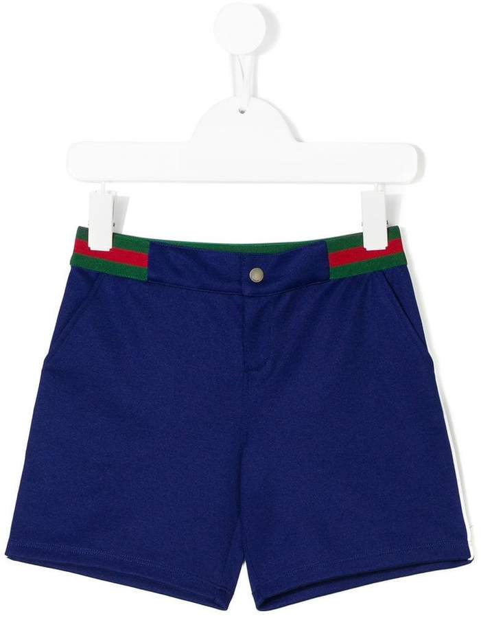 Gucci Kids Web trim shorts