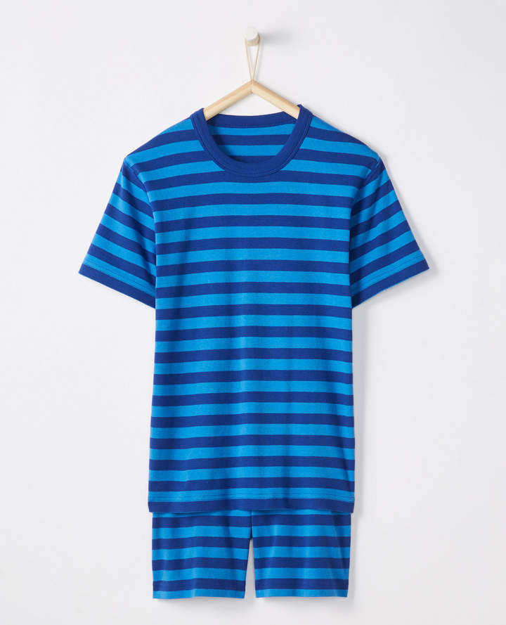 Short John Pajamas In Organic Cotton