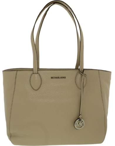 Michael Kors Women's Ani Large Leather Leather Top-Handle Tote - Cement - CEMENT - STYLE