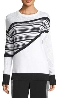 Engineered Stripe Sweater