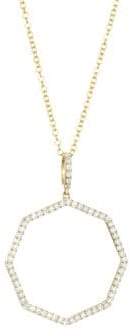 Phillips House Diamond & 18K Yellow Gold Hero Bale Necklace
