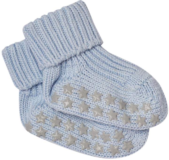 Powder Blue Baby Socks