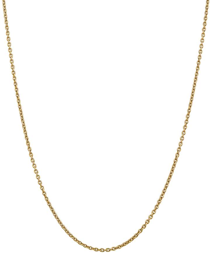 14K Yellow Gold 2.2mm Solid Polished Cable Chain Necklace, 16 - 100% Exclusive