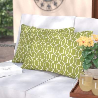 Wayfair Dorchester Indoor/Outdoor Lumbar Pillow Set of 2