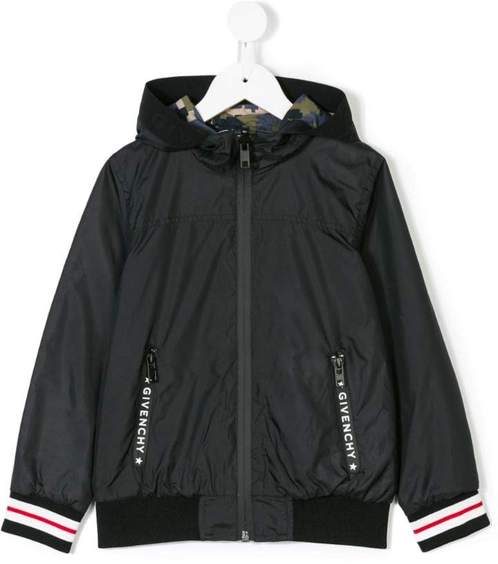 Givenchy Kids hooded jacket