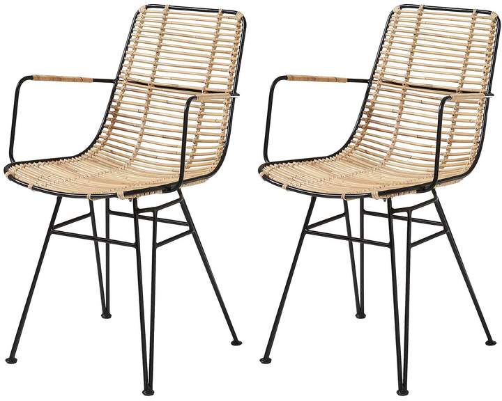 Eva Padberg Collection Armlehnenstuhl Cusio (2er-Set)