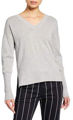 Derek Lam 10 Crosby Wooster V-Neck Wool-Cashmere Sweater Derek Lam 10 Crosby Wooster V-Neck Wool-Cashmere Sweater