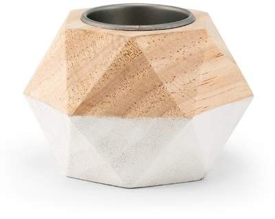 Wayfair Geometric Wooden Tealight Holder