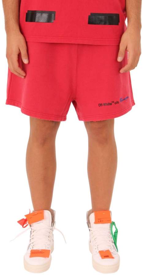 Red Champion Shorts
