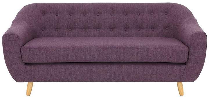 Claudia 3-Seater Fabric Sofa