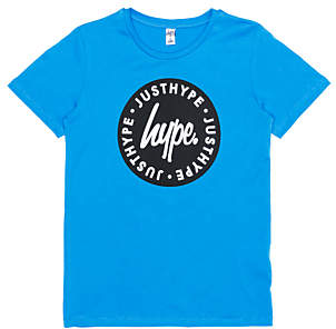 Boys' Lock Up Screen Printed Logo T-Shirt, Blue