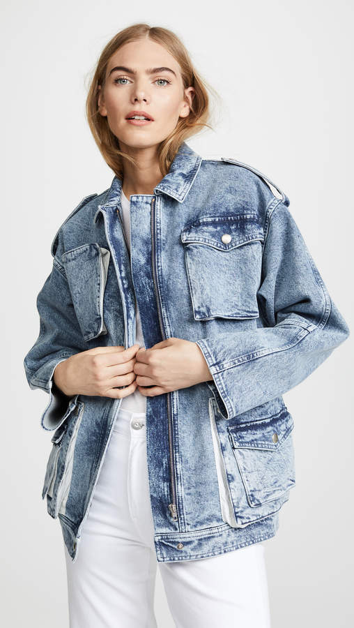 Denim Cargo Jacket