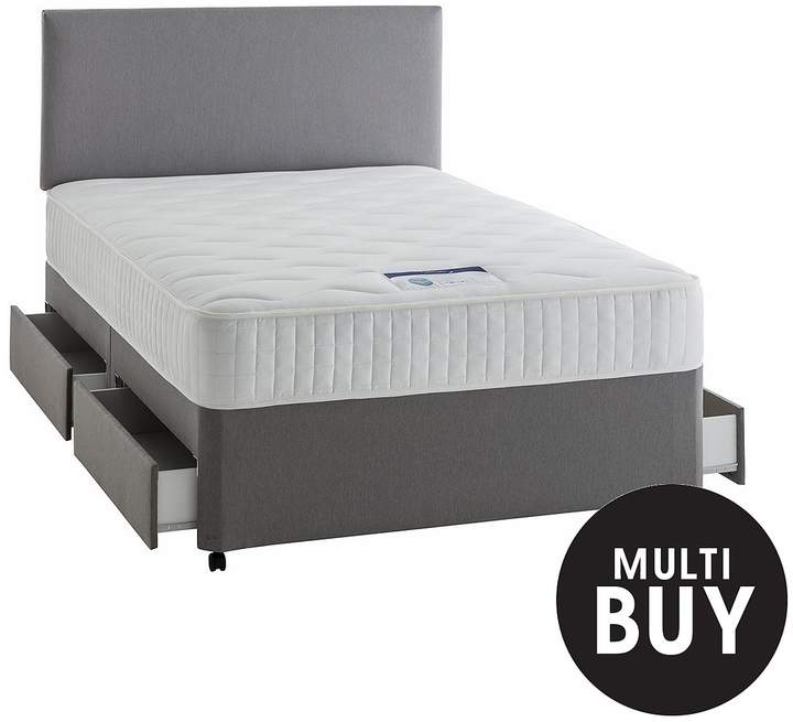 Mirapocket Mia 1000 Pocket Luxury Divan Bed With Storage Options And Half-Price Headboard Offer