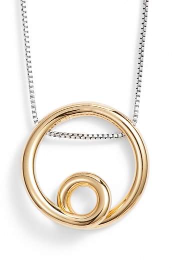 Mini Loop Pendant Necklace