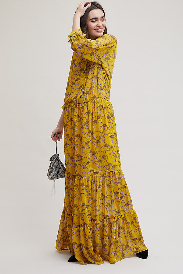 Buy Lolly's Laundry Hayley Kleid mit Blumenmuster - Yellow!