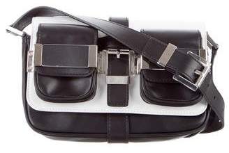 Michael Kors Hutton Colorblock Camera Bag - BLACK - STYLE