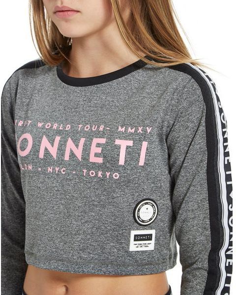 Sonneti Girls' Taper Mesh Crop T-Shirt Junior - ShopStyle.co.uk Kids