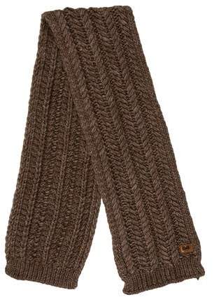 Kids' Logo Cable Knit Scarf