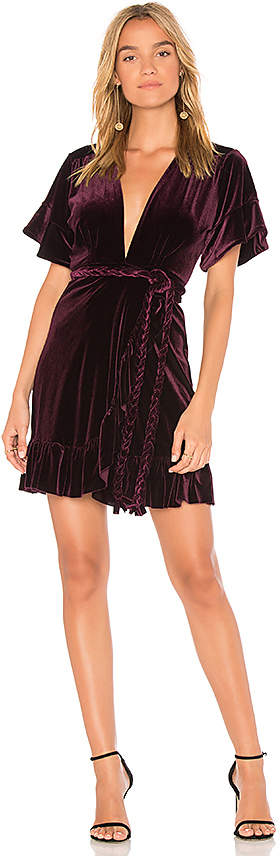 Los Angeles Desma Dress in Purple. - size L (also in M,S,XS)