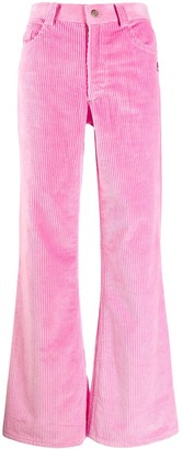 Marc Jacobs flared corduroy trousers