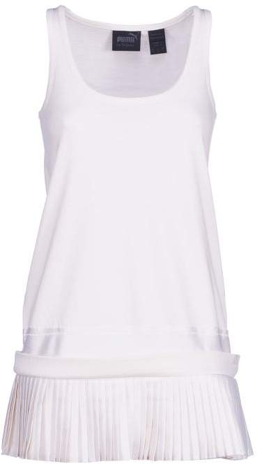 Puma Fenty By Rihanna Pleated Hem Jersey Tank