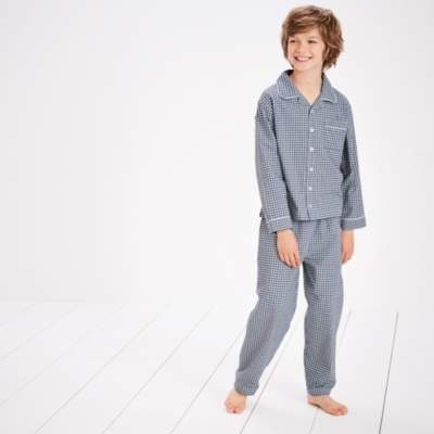 Mini Gingham Flannel Pyjamas (1-12yrs)