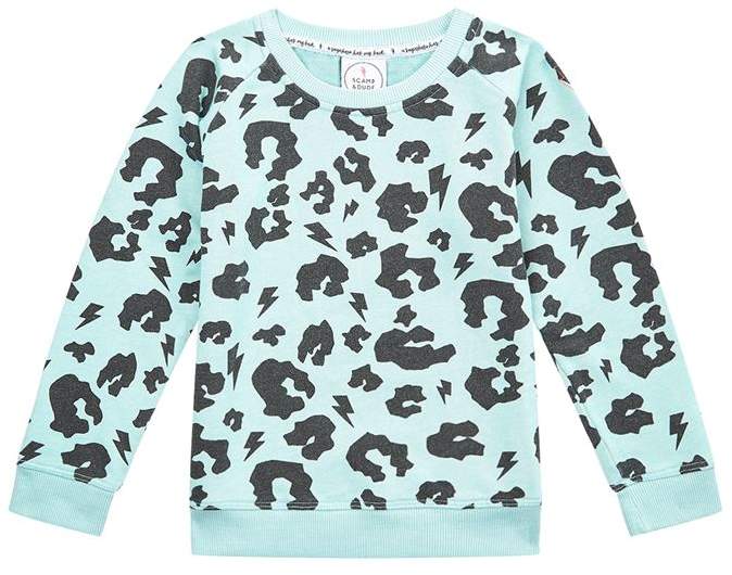 Scamp & Dude Leopard Print Sweatshirt