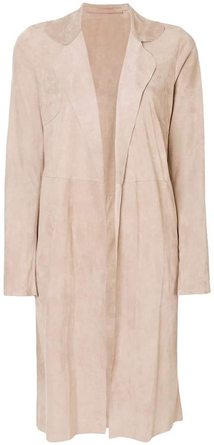 Salvatore Santoro Offener Ledermantel