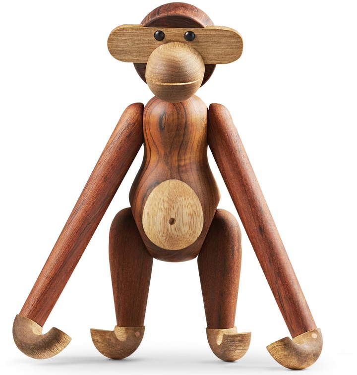 Kay Bojesen - Holz-Affe groß, Limbaholz / Teakholz