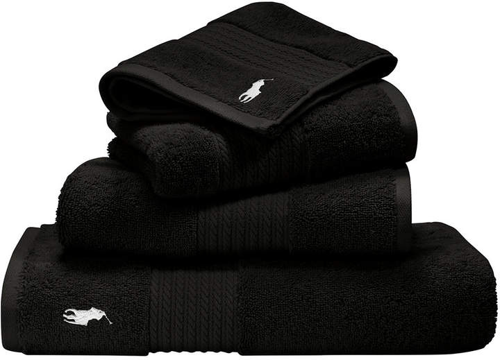 Player Towel - Black - Bath Sheet