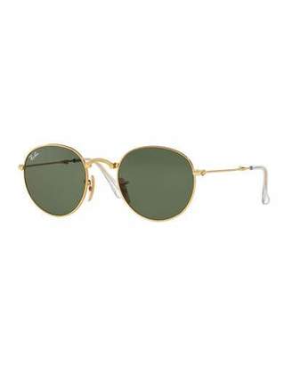 Ray-Ban Round Etched Sunglasses
