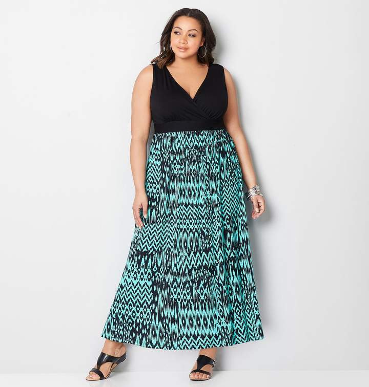Ikat Maxi Dress