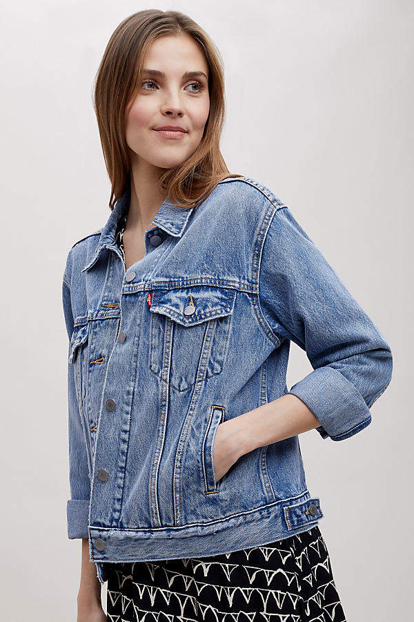 ́s Boyfriend-Jeansjacke - Denim Light