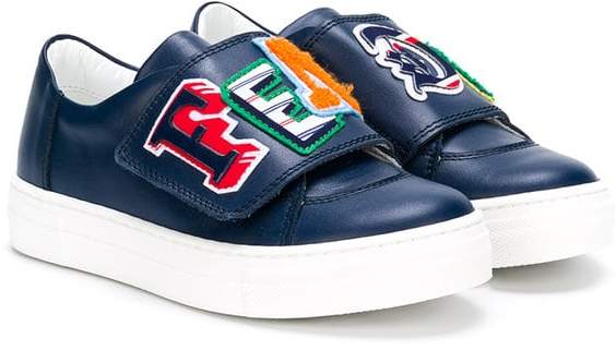 touch strap sneakers