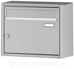 Wertiger Edelstahl-Briefkasten Rom