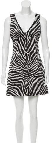 Zebra A-Line Dress