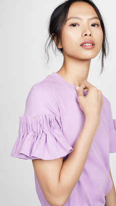 Victoria Victoria Beckham Cartridge Pleat Tee Victoria Victoria Beckham Cartridge Pleat Tee