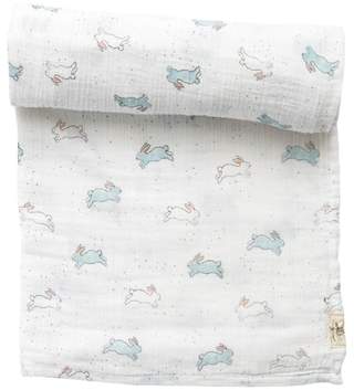 petit pehr Tiny Bunny Swaddle Blanket