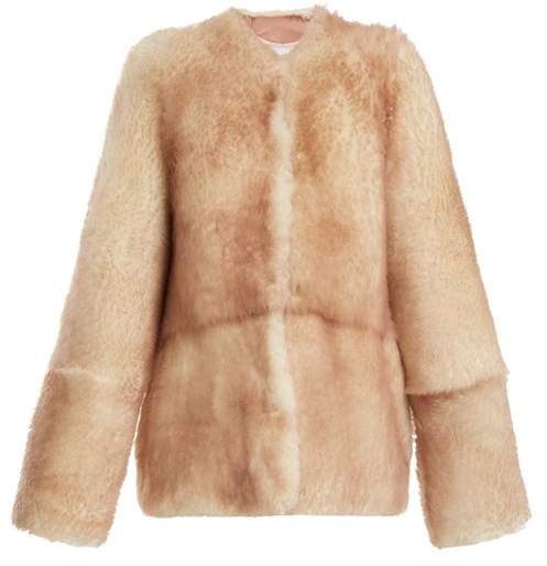 1970s tipped-shearling coat