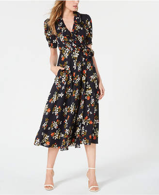 Jill Stuart Floral-Print Wrap Dress Jill Stuart Floral-Print Wrap Dress