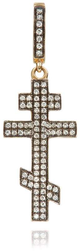 Annoushka Touch Wood Diamond Cross Charm