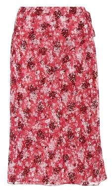 Bedruckter Wickelrock
