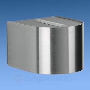 Effektvolle LED-Außenwandleuchte Bulge