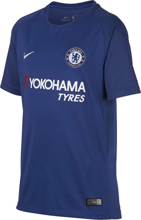 2017/18 Chelsea FC Stadium Home Older Kids' Football Shirt