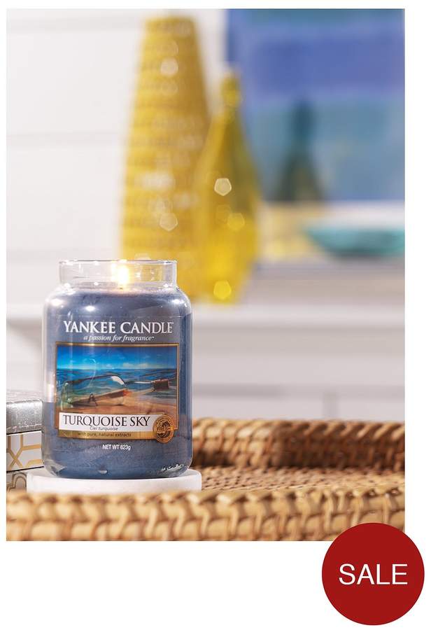 Classic Large Jar Candle - Turquoise Sky